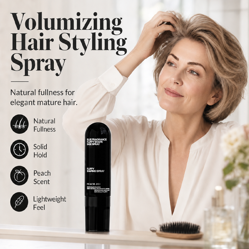 🔥Fluffy Hair Shaping Spray Long Lasting Volumizing Mist with Peach Fragrance